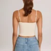 Ailany Modal Scoop-Neck Tank Top i Ivory