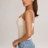 Ailany Modal Scoop-Neck Tank Top i Ivory