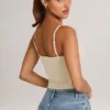 Ailany Modal Scoop-Neck Tank Top i Ivory