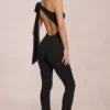 Alira Modal One-Shoulder Jumpsuit i svart