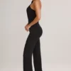 Alouette Modal One-Shoulder Jumpsuit i svart