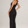 Alouette Modal One-Shoulder Jumpsuit i svart