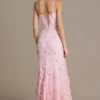 Aurelia Embellished Corset Gown i babyrosa