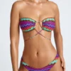 Azure By Oh Polly Badkläder Multiway Bikinitoppar i Multi Print