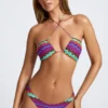 Azure By Oh Polly Badkläder Multiway Bikinitoppar i Multi Print