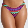 Azure By Oh Polly Swim Micro Cheeky bikinibyxor i Multi Print
