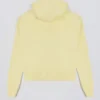 Broderad oversized-hoodie i mjukgul
