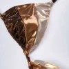 Caleta-bikini-bh med paneler i bronsguld