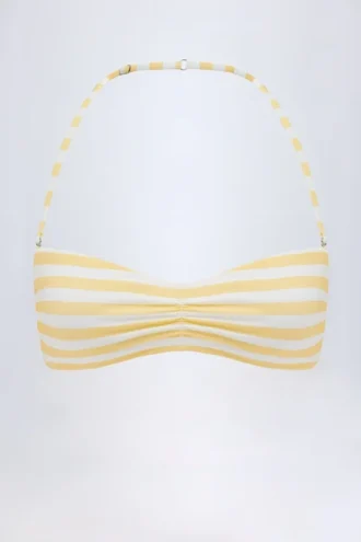 Cascais Multiway-bikinitopp i Lemon