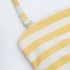 Cascais Multiway-bikinitopp i Lemon