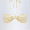 Cascais Multiway-bikinitopp i Lemon