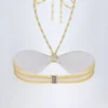 Cascais Multiway-bikinitopp i Lemon