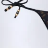 Cebu Charm-Detail stringbikiniunderdel i svart
