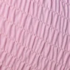 Crinkle badkläder med bandeau-bikinitopp i ballerinarosa