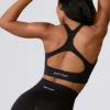 Cut Out Define Luxe sport-BH i svart