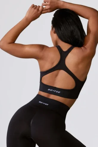 Cut Out Define Luxe sport-BH i svart