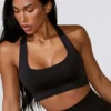 Cut Out Define Luxe sport-BH i svart