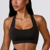 Cut Out Define Luxe sport-BH i svart