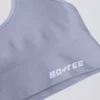 Define Luxe halterneck-sport-BH i blågrå