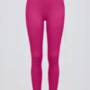 Define Luxe högmidjade leggings i Berry