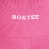 Define Luxe högmidjade minishorts i knallrosa