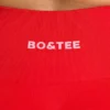 Define Luxe högmidjade minishorts i rött