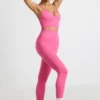 Define Luxe leggings med hög midja i Hot Pink