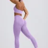 Define Luxe leggings med hög midja i lila