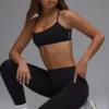 Define Luxe Multiway Open-Back Sports Bra i svart