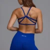 Define Luxe Multiway-sport-BH med öppen rygg i Royal Blue