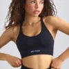 Define Luxe-sport-BH med band i svart
