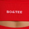 Define Luxe sport-BH med V-ringning i rött
