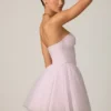 Dottie Tulle Corset Miniklänning i Lilac