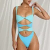 Elirae Cut-Out-baddräkt i blått