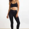 FlexiRib-leggings med hög midja i svart