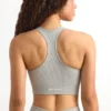 FlexiRib Racerback-sport-BH i grått