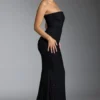 Florentina Embellished Corset Gown i svart