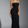 Florentina Embellished Corset Gown i svart