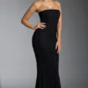 Florentina Embellished Corset Gown i svart