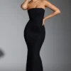 Florentina Embellished Corset Gown i svart