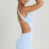 Gaia Cut-Out A-Line miniklänning i periwinkleblått