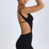 Gaia Cut-Out A-Line miniklänning i svart