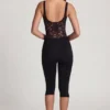 Giuliana Ponte Jersey Cropped Capri-byxor i svart