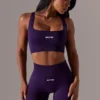 Högmidjade Super Sculpt-cykelshorts i lila