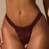 Indira Cheeky bikinibyxor i espressobrun