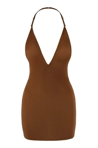 Intimates Intimates Soft Mesh Multiway Miniklänning i Chestnut