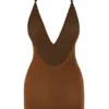 Intimates Intimates Soft Mesh Multiway Miniklänning i Chestnut