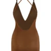 Intimates Intimates Soft Mesh Multiway Miniklänning i Chestnut
