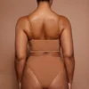 Intimates mjuk bandeau-bh i mandel
