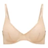 Intimates mjuk mesh-bh med bygel i beige